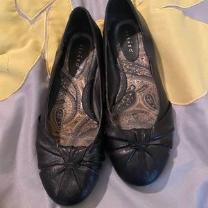 Black flats size 8